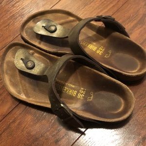 BIRKENSTOCK sandals.